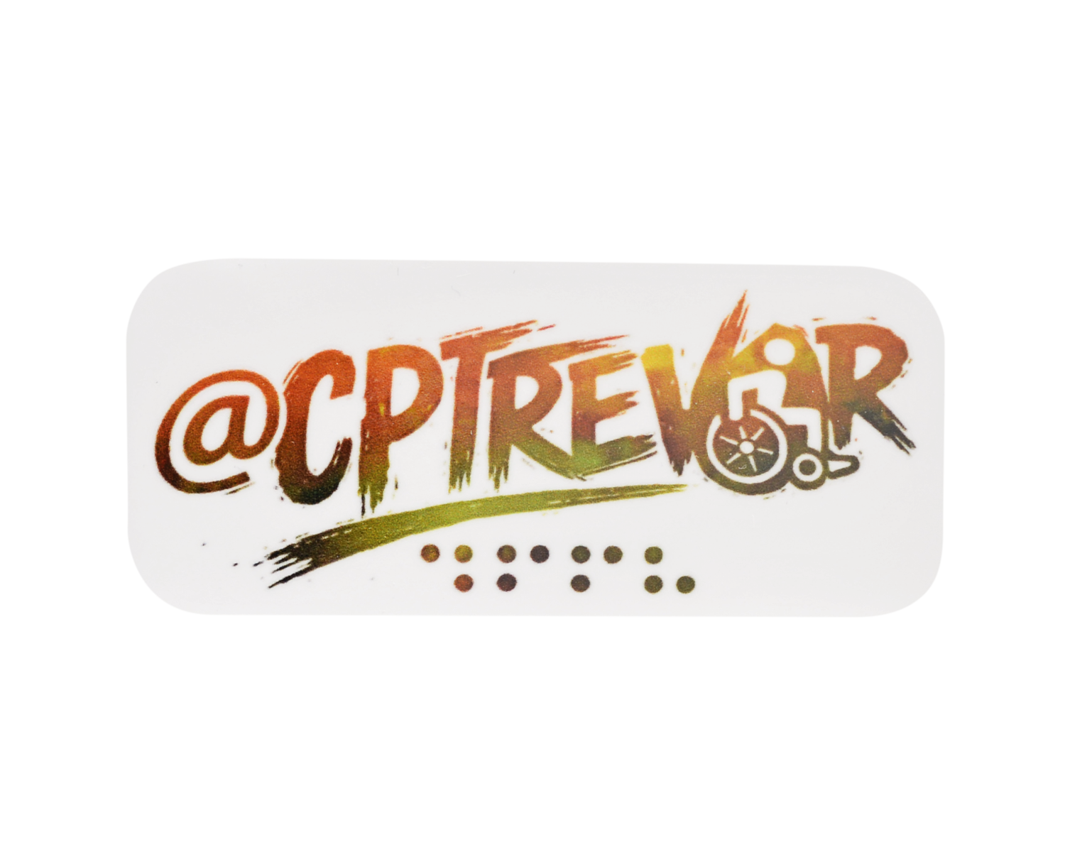 CPTrevor (Multi-Color) Logo Sticker
