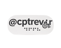 CPTrevor (Standard Braille) Logo Sticker