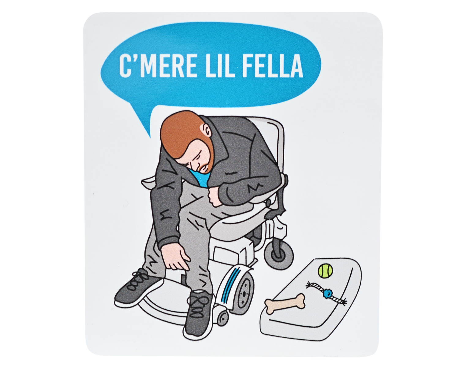 CPTrevor (C'mere Lil Fella) Sticker