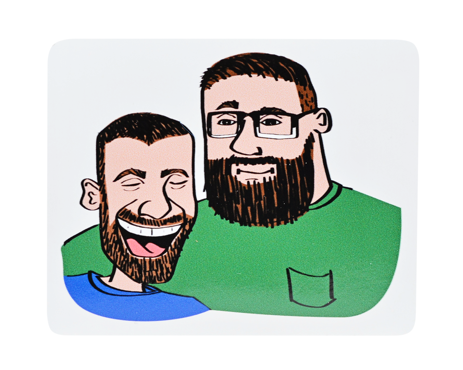 CPTrevor (JD&Trev) Caricature Sticker